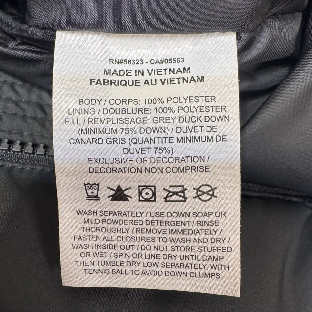 NIKE STORM-FIT Grid Pattern Down Filled Hooded Pu… - image 14